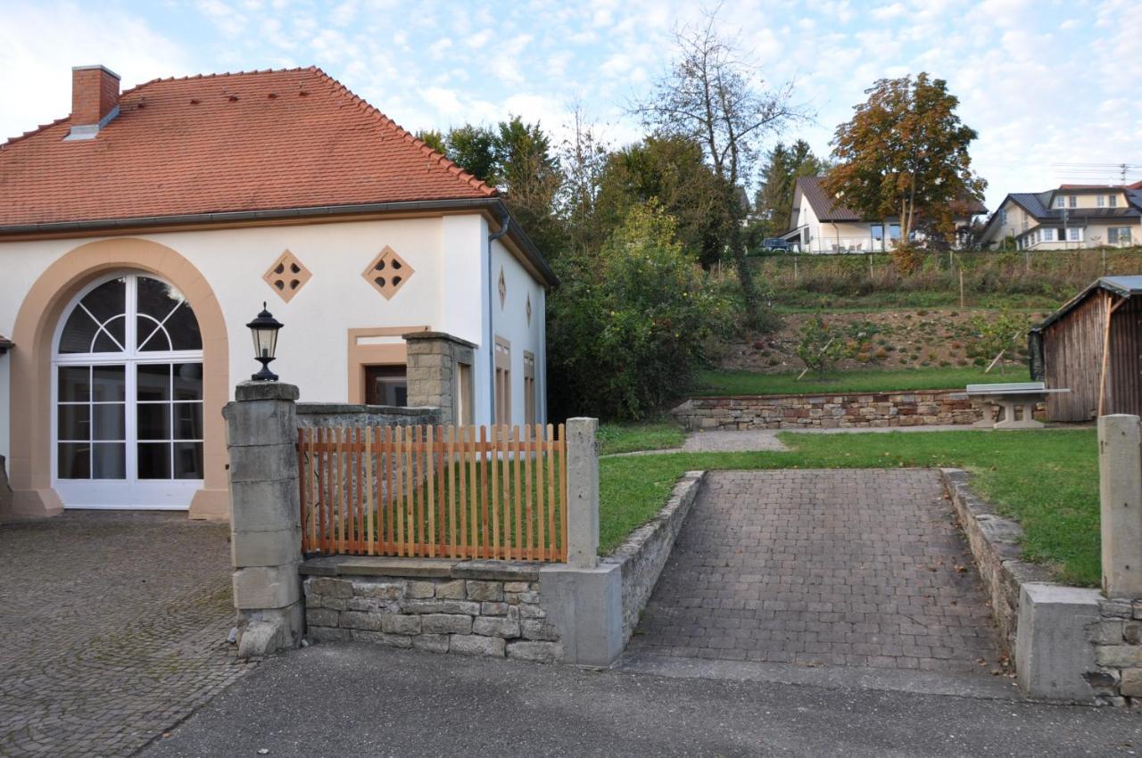Ferienwohnung Altes Pfarrhaus Bargen Buitenkant foto