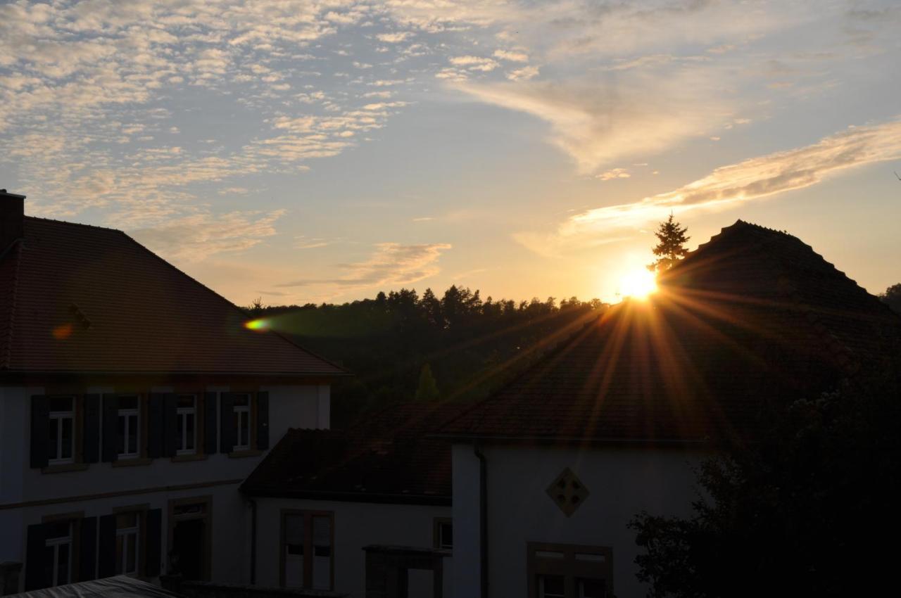 Ferienwohnung Altes Pfarrhaus Bargen Buitenkant foto