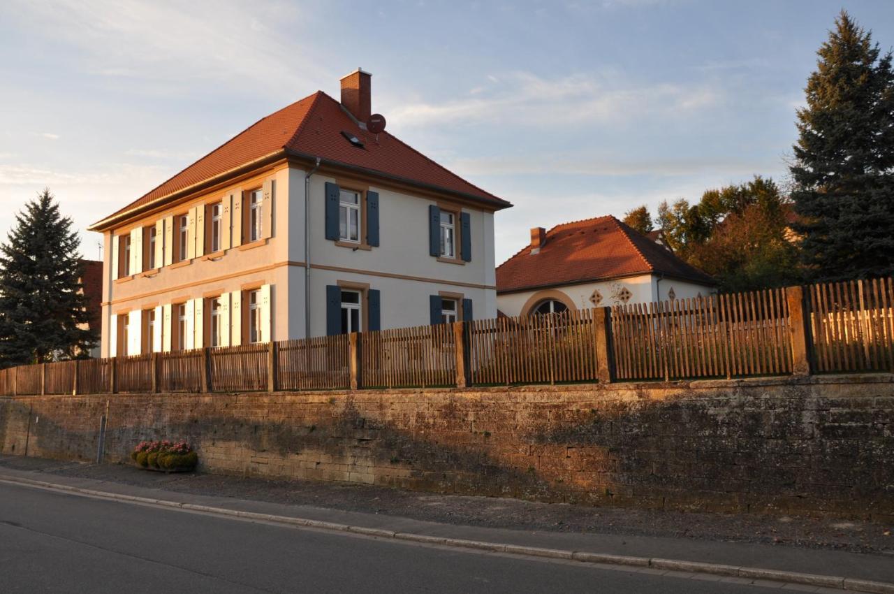 Ferienwohnung Altes Pfarrhaus Bargen Buitenkant foto
